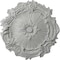 Ekena Millwork Plymouth Ceiling Medallion (Fits Canopies up to 1 5/8"), Hand-Painted Frost, 16 3/4"OD x 1 3/8"P CM16PLFRF - alternate 1